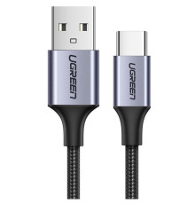 Кабель UGREEN US288 USB-C Male to USB 2.0 Male Cable Aluminum Braid 3m (Space Gray) (UGR-60408) (UGR-60408)