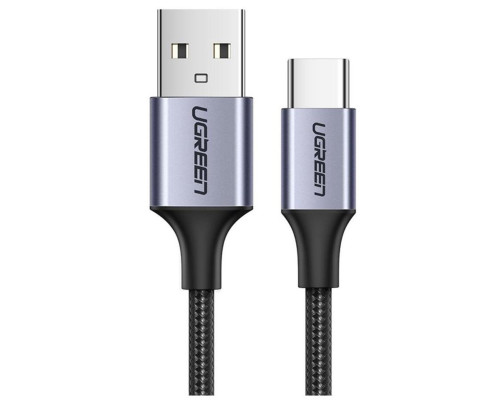 Кабель UGREEN US288 USB-C Male to USB 2.0 Male Cable Aluminum Braid 3m (Space Gray) (UGR-60408) (UGR-60408)