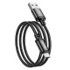 Кабель HOCO X89 Wind charging data cable Micro Black (6931474784346)