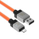 Кабель Baseus CoolPlay Series Fast Charging Cable USB to iP 2.4A 1m Orange (CAKW000407)