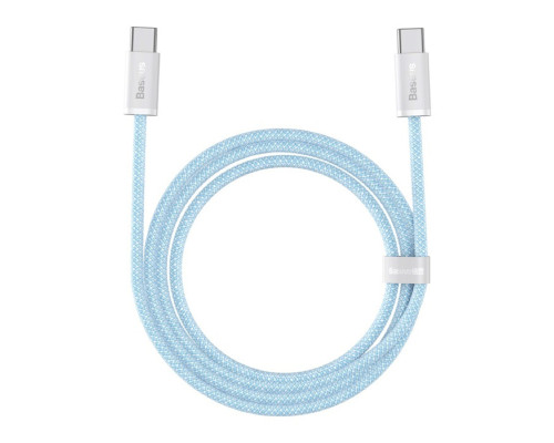 Кабель Baseus Dynamic Series Fast Charging Data Cable Type-C to Type-C 100W 2m Blue (CALD000303)