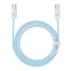 Кабель Baseus Dynamic Series Fast Charging Data Cable Type-C to Type-C 100W 2m Blue (CALD000303)