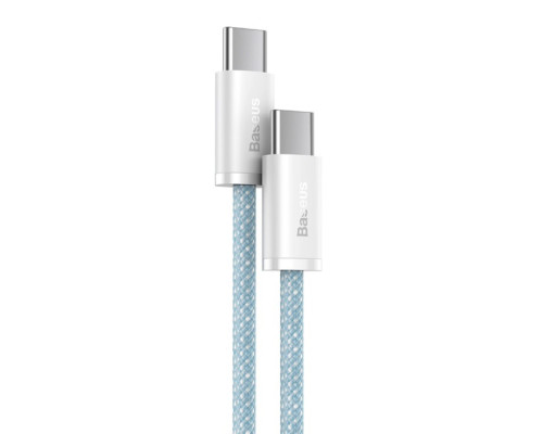 Кабель Baseus Dynamic Series Fast Charging Data Cable Type-C to Type-C 100W 2m Blue (CALD000303)