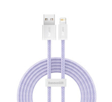 Кабель Baseus Dynamic 2 Series Fast Charging Data Cable USB to iP 2.4A 1m Purple (CALD040005)