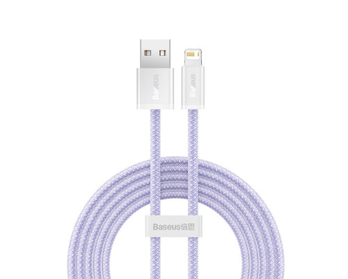 Кабель Baseus Dynamic 2 Series Fast Charging Data Cable USB to iP 2.4A 1m Purple (CALD040005)