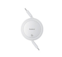 Кабель Baseus Free2Pull Mini Charging Cable USB-C to USB-C 60W 1m Moon White (P10364500211-01)