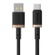 Кабель Baseus Dura Series Fast Charging Cable USB to Type-C 60W 1m Gold+Black (P10377802U01-00)