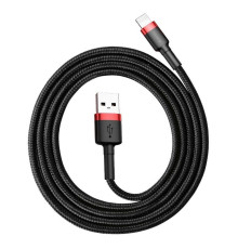 Кабель Baseus Cafule Cable USB For Lightning 1.5A 2m Red+Black (CALKLF-C19)