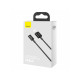 Кабель Baseus Superior Series USB to iP 2.4A 2m Black (CALYS-C01)