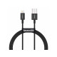Кабель Baseus Superior Series USB to iP 2.4A 2m Black (CALYS-C01)
