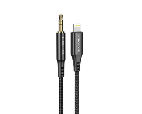 Аудiо-кабель BOROFONE BL7 Digital Audio conversion cable for iP Black (BL7B)