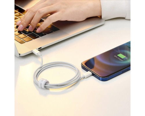 Кабель Baseus Superior Series Fast Charging Data Cable USB to iP 2.4A 1.5m White (CALYS-B02)