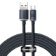 Кабель Baseus Crystal Shine Series Fast Charging Data Cable USB to Type-C 100W 2m Black (CAJY000501)
