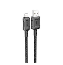 Кабель HOCO X94 Leader charging data cable iP Black (6931474794239)