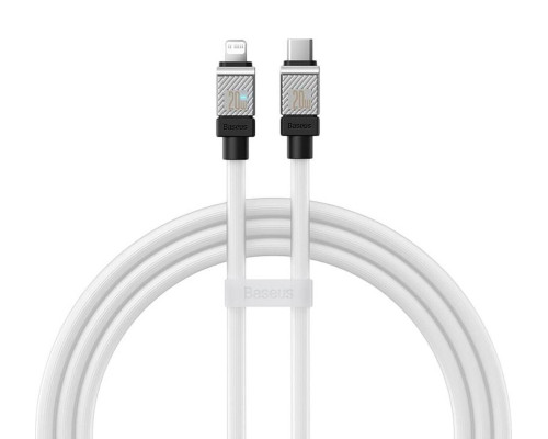 Кабель Baseus CoolPlay Series Fast Charging Cable Type-C to iP 20W 1m White (CAKW000002)