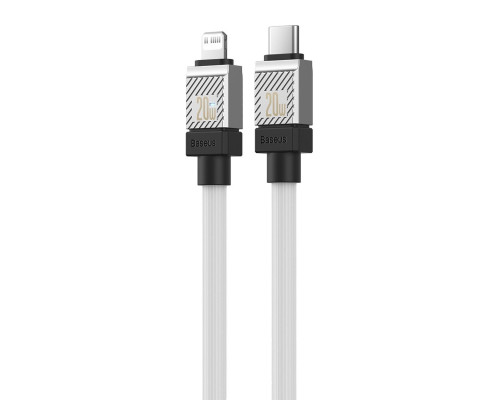 Кабель Baseus CoolPlay Series Fast Charging Cable Type-C to iP 20W 2m White (CAKW000102)