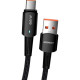 Кабель ESSAGER Sunset Type-C 6A USB charging and data Fully compatible cable 1m Black (EXCT-CG01)