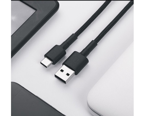 Кабель USB Type-C Xiaomi Mi Braided USB Type-C Cable 100cm Black (SJV4109GL)