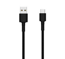 Кабель USB Type-C Xiaomi Mi Braided USB Type-C Cable 100cm Black (SJV4109GL)