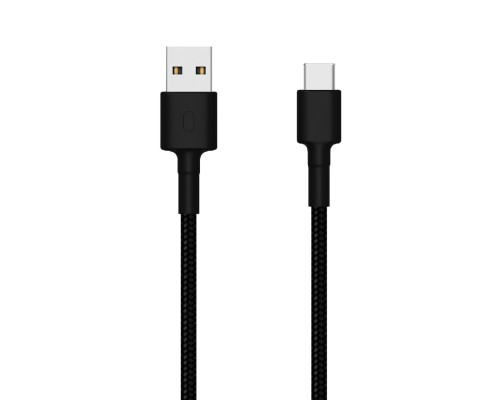 Кабель USB Type-C Xiaomi Mi Braided USB Type-C Cable 100cm Black (SJV4109GL)