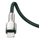 Кабель Baseus Cafule Series Metal Data Cable Type-C to iP PD 20W 1m Green (CATLJK-A06)