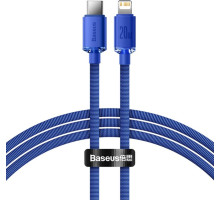 Кабель Baseus Crystal Shine Series Fast Charging Data Cable Type-C to iP 20W 2m Blue (CAJY000303)