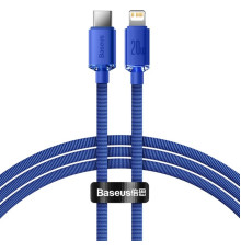 Кабель Baseus Crystal Shine Series Fast Charging Data Cable Type-C to iP 20W 2m Blue (CAJY000303)