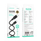 Кабель BOROFONE BX113 Lenny 60W silicone charging data cable C to C(L=2M) Black (6941991115516)