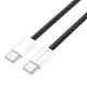 Кабель BOROFONE BX103 Original 60W charging data cable Type-C to Type-C Black (6941991109485)