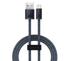 Кабель Baseus Dynamic Series Fast Charging Data Cable USB to iP 2.4A 2m Slate Gray (CALD000516)