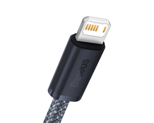 Кабель Baseus Dynamic Series Fast Charging Data Cable USB to iP 2.4A 2m Slate Gray (CALD000516)