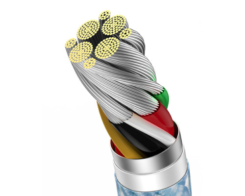 Кабель Baseus Dynamic Series Fast Charging Data Cable USB to Type-C 100W 1m Blue (CALD000603)
