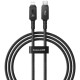 Кабель Baseus Unbreakable Series Fast Charging Data Cable Type-C to iP 20W 2m Cluster Black (P10355803111-01)