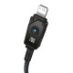 Кабель Baseus Unbreakable Series Fast Charging Data Cable Type-C to iP 20W 2m Cluster Black (P10355803111-01)