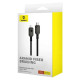 Кабель Baseus Unbreakable Series Fast Charging Data Cable Type-C to iP 20W 2m Cluster Black (P10355803111-01)