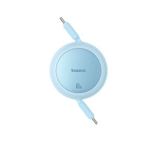 Кабель Baseus Free2Pull Mini Charging Cable USB-C to USB-C 60W 1m Galaxy Blue (P10364500311-01)