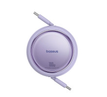 Кабель Baseus Free2Draw Mini Retractable Charging Cable Type-C to Type-C 100W 1m Nebula Purple (P10364500511-00)