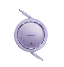 Кабель Baseus Free2Draw Mini Retractable Charging Cable Type-C to Type-C 100W 1m Nebula Purple (P10364500511-00)