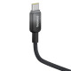Кабель Baseus Discolor Series Fast Charging Cable USB-C to USB-C 100W 1m Cluster Black (P10374902111-00)