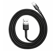 Кабель Baseus Cafule Cable USB For Lightning 1.5A 2m Gray+Black (CALKLF-CG1)