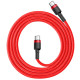Кабель Baseus Cafule USB Cable Type-C-Type-C 3A 1m Red (CATKLF-G09)