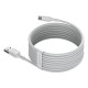 Кабель Baseus Simple Wisdom Data Cable Kit USB to Type-C 5A (2PCS/Set）1.5m White (TZCATZJ-02)