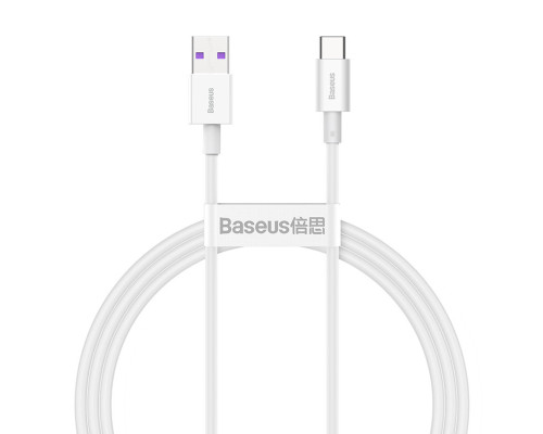 Кабель Baseus Superior Series USB to Type-C 66W 1m White (CATYS-02)