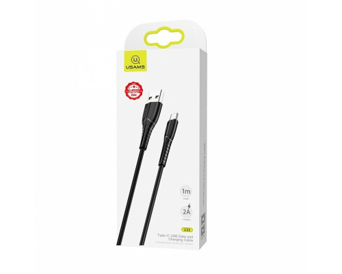 Кабель Usams US-SJ366 U35 Type-C Charging Cable 1M Black (SJ366USB01)