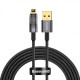 Кабель Baseus Explorer Series Auto Power-Off Fast Charging Data Cable USB to IP 2.4A 2m Black (CATS000501)