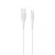 Кабель Usams US-SJ373 U38 Micro Charging and Data Cable 1m White (SJ373USB02)