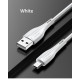 Кабель Usams US-SJ373 U38 Micro Charging and Data Cable 1m White (SJ373USB02)