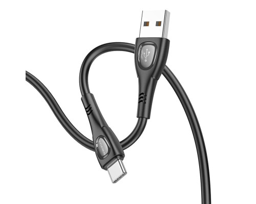 Кабель BOROFONE BX98 Type-C Superior charging data cable Black (BX98CB)
