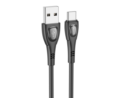 Кабель BOROFONE BX98 Type-C Superior charging data cable Black (BX98CB)