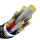 Кабель Baseus Tungsten Gold Fast Charging Data Cable Type-C to Type-C 240W 1m Black (CAWJ040001)